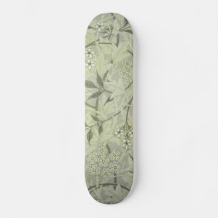 Skateboard Papier peint fleur de jasmin d'art de William Morr