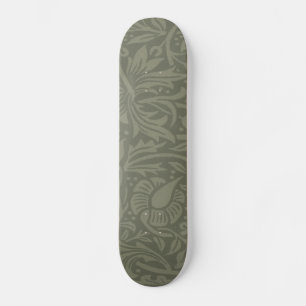 Skateboard Papier peint floral Narcisse William Morris