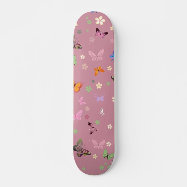 Skateboard Papillon (Devant)
