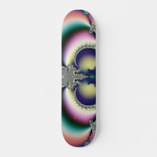 Skateboard Papillon arc-en-ciel