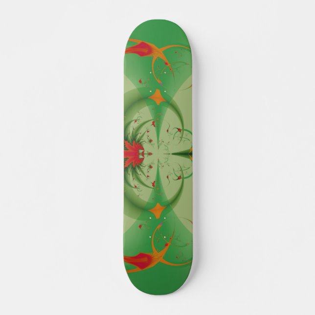 Skateboard Papillon de printemps (Devant)