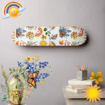Skateboard Papillon du jardin de printemps Arc en ciel Vert s<br><div class="desc">Une belle planche à roulettes avec beaucoup de soleil et des arcs-en-ciel pour petits et grands. Le design comprend des arcs-en-ciel, un soleil souriant, du soleil, des fleurs de printemps, des papillons, de la verdure et du feuillage, des éléments parfaits pour un jardin de printemps pour un passionné. Idéal comme...</div>