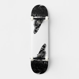 Skateboard papillon timide blacq