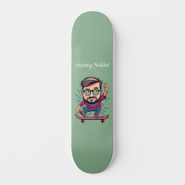 Skateboard par Monty Nolder (Recto)