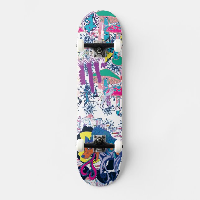 Skateboard Paradis de Shroom (Recto)