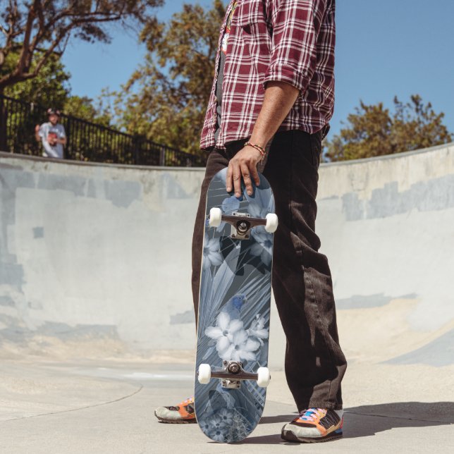 Skateboard Paradis des oiseaux exotiques 3 #art #tropical (Extérieur 2)