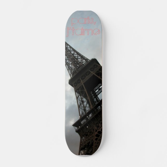 Skateboard Paris, je taime (Recto)