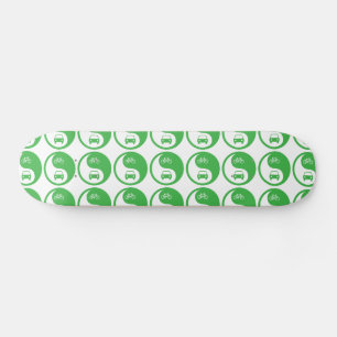 Skateboard Partagez la route Yin Yang