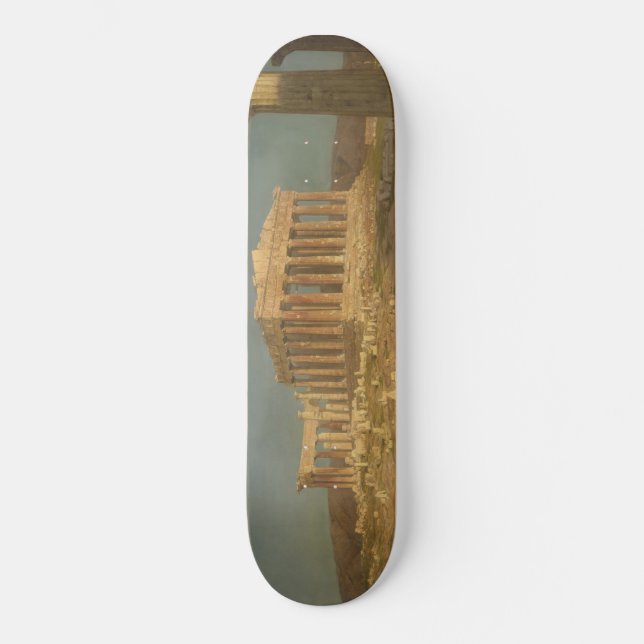 Skateboard Parthénon (temple grec antique, site d'Athènes) (Recto)