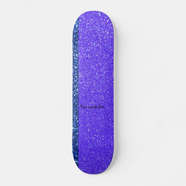 Skateboard Parties scintillant arc-en-ciel (Recto)