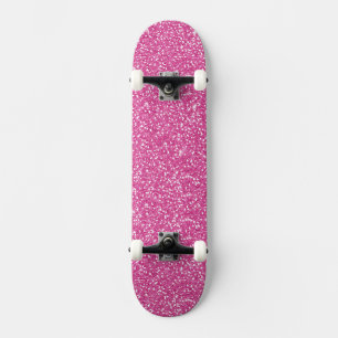 Skateboard Parties scintillant Neon Hot Pink tendance
