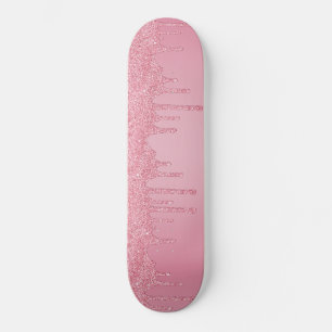 Skateboard Parties scintillant rose Cool fille Éclats