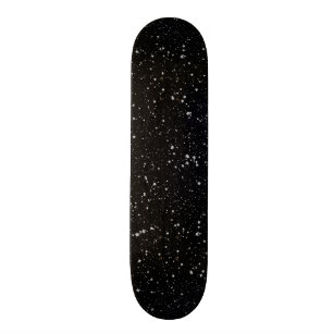 Skateboard Parties scintillant Stars2 - Noir argenté