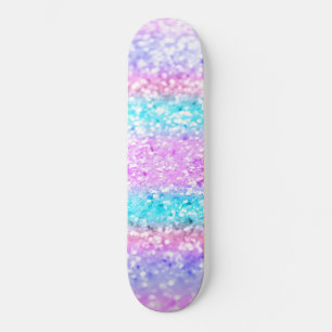 Skateboard Parties scintillant Unicorne Filles #15 #shiny