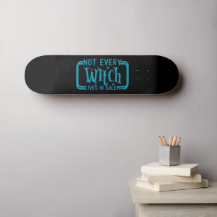 Skateboard PAS TOUS LES TÉMOINS VIVENT À SALEM drôle hallowee