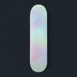 Skateboard pastel colors abstract fluid marble<br><div class="desc">girly skateboard</div>