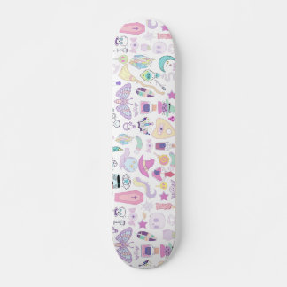 Skateboard Pastel Purple Witch Designer Planche