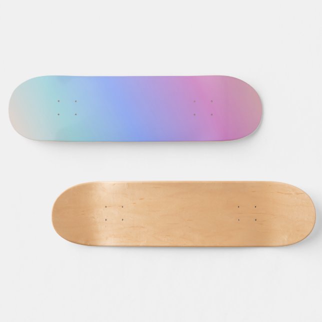 Skateboard Pastel Rainbow Gradient (Horz)