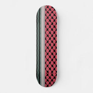 Skateboard Pastèque palestinienne Hatta Keffiyeh Kufiya Folk