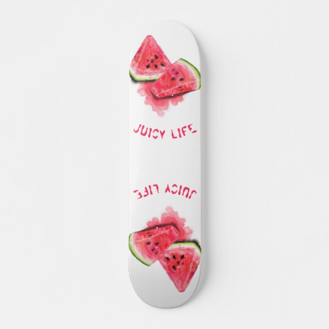 Skateboard Pâtes de pastèque rousses doux et juteuses - Fraîc (Devant)