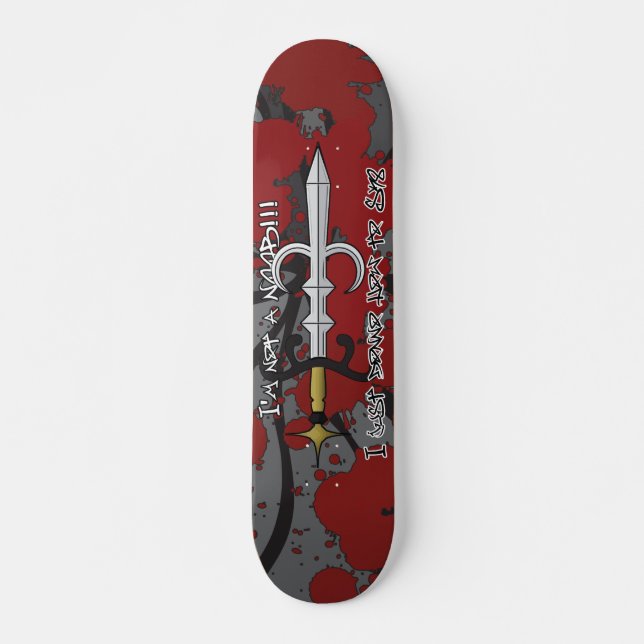 Skateboard patin de godsword (Devant)