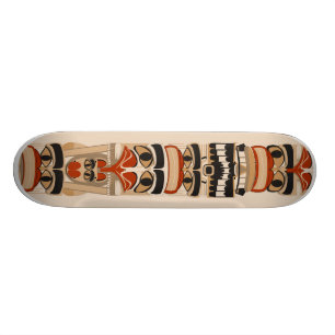 Skateboard Patin de Polonais de totem
