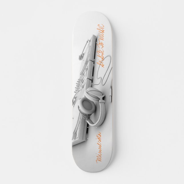 SKATEBOARD PATIN EN MUSIQUE (Devant)