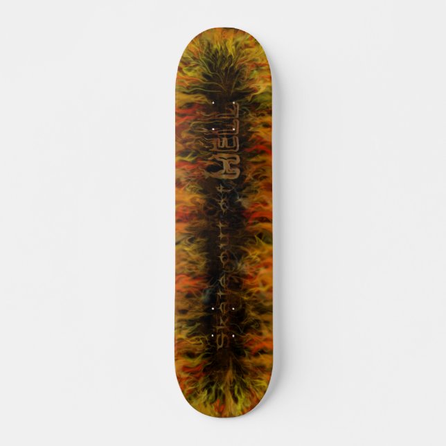 Skateboard Patin hors d'enfer (Devant)