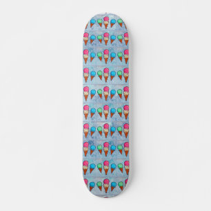 Skateboard Patinage à cônes de crème glacée