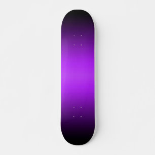 Skateboard Patinage à dégradé violet à noir