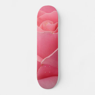 Skateboard Patinage à fleurs roses