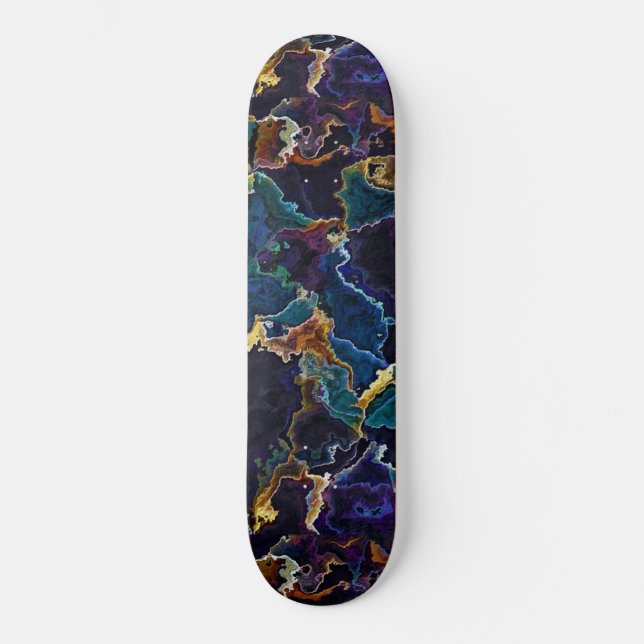 Skateboard Patinage à huile (Recto)