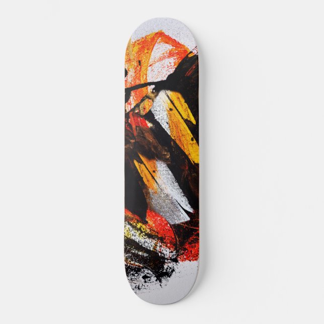 Skateboard Patinage Abstrait (Recto)