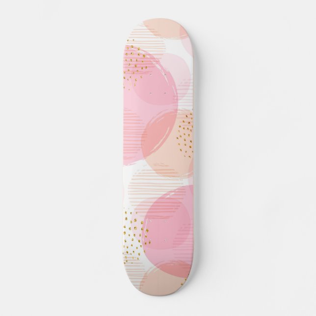 Skateboard Patinage Abstrait (Recto)