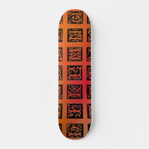 Skateboard Patinage alphabétique du 16e siècle