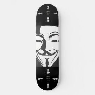 Skateboard Patinage anonyme (personnalisable)