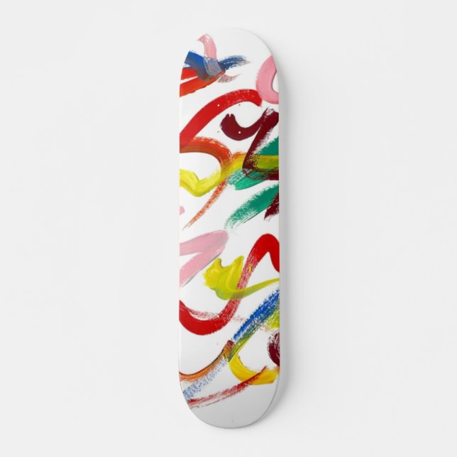 Skateboard Patinage artistique Abstrait (Devant)