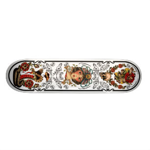 Skateboard Patinage artistique de tatouage