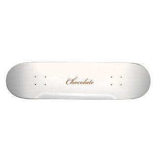 Skateboard Patinage au chocolat...