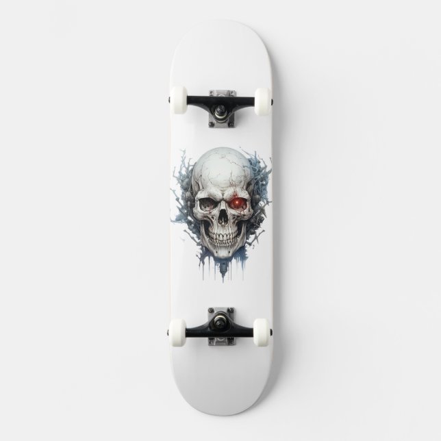 Skateboard Patinage avec boussole (Recto)