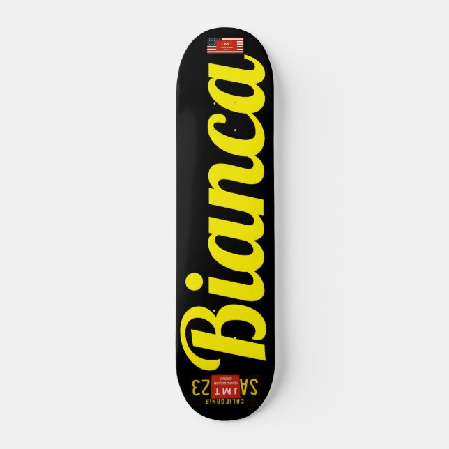 Skateboard Patinage BIANCA, pont de 7¾ po (Devant)