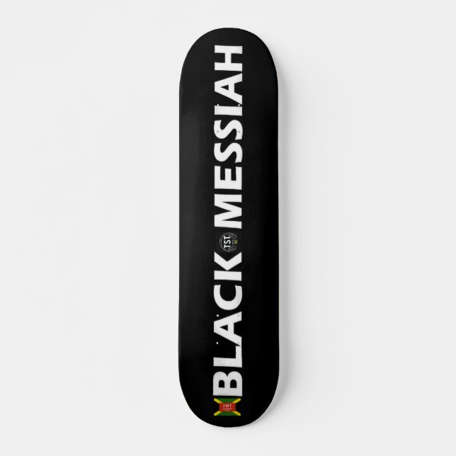 Skateboard Patinage BLACK MESSIAH, pont de 7¾ po (Devant)