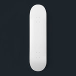 Skateboard Patinage blanc<br><div class="desc">Patinage en couleur blanche. Patinage blanc clair. Couleur solide blanc</div>