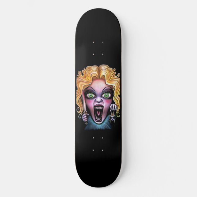 Skateboard Patinage "Blondie Vampire" (Recto)