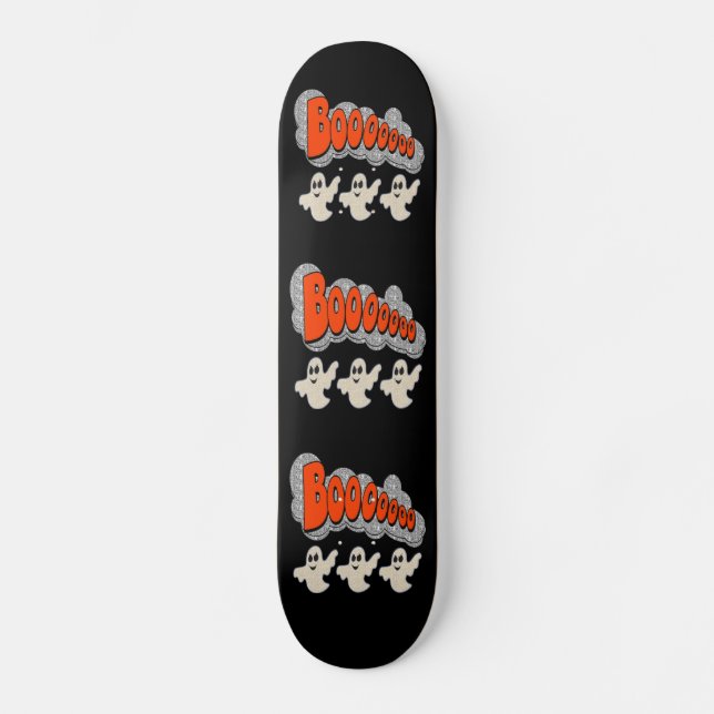 Skateboard Patinage Boo Ghosts (Recto)