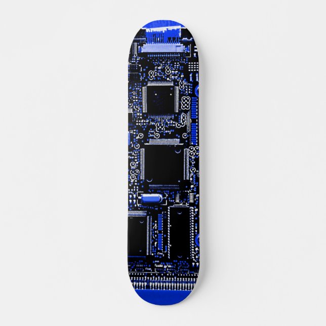 Skateboard Patinage Circuit Blue 2 (Devant)