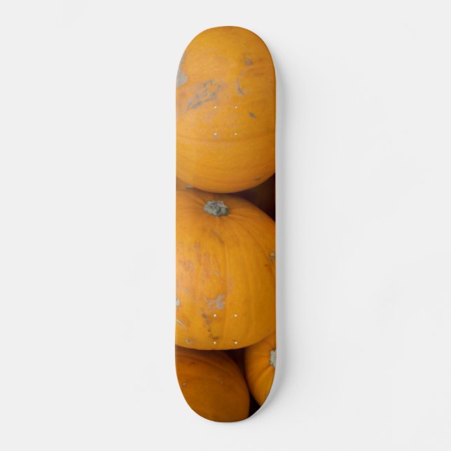Skateboard Patinage citrouille (Recto)