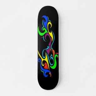 Skateboard Patinage coloré