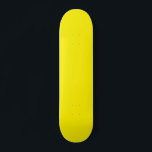 Skateboard Patinage couleur jaune clair<br><div class="desc">Patinage couleur jaune clair</div>