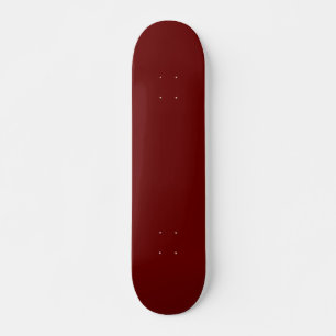 Skateboard Patinage couleur rouge foncé